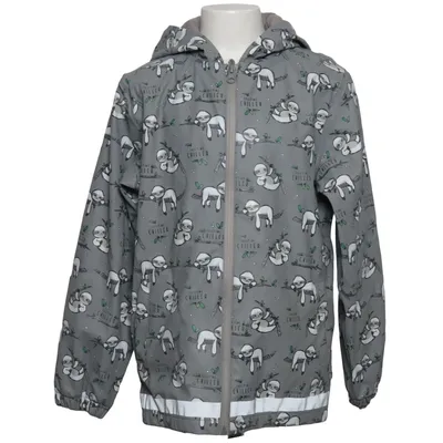 Veste imperméable (Gris, Multicolore) de Babauba Coton, Polyester, Polyuréthane