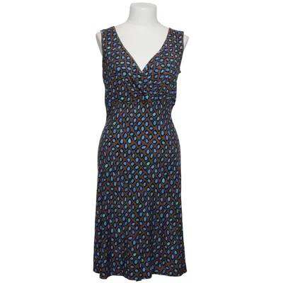 Jurk (Bruin, Blauw, Meerkleurig) van Fox's Elastaan, Viscose