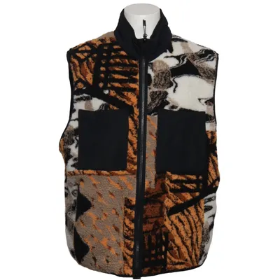 Outer vest (Black, Multicolored) from Topman Polyamide, Polyester