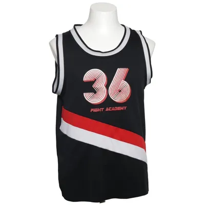 Basketball shirt (Black, White, Red) from New Yorker Athletics Polyester