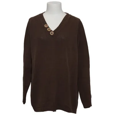 Strickpullover (Braun) von Gina Laura Baumwolle