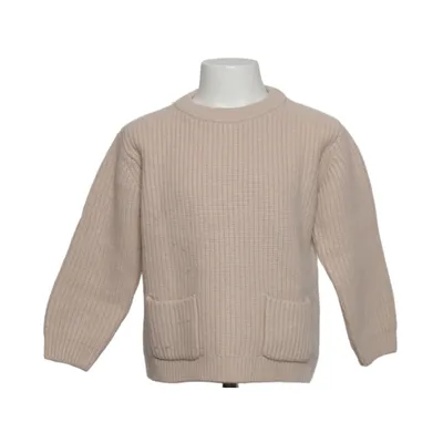 Strickpullover (Beige) von Leevje Kaschmir, Merinowolle