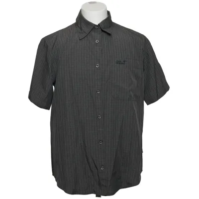 Chemise à manches courtes (Gris) de Jack Wolfskin Polyester