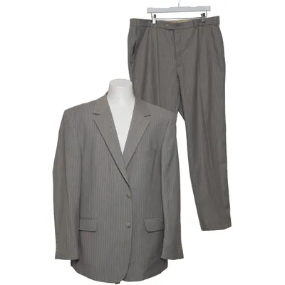 Suit (Gray) from Cafone Acetate, Polyamide, Polyester, Viscose