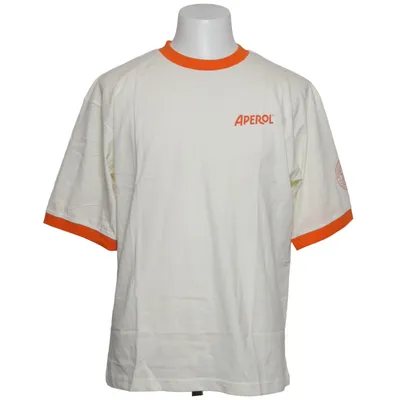 T-shirt (Blanc, Orange) de Aperol Coton biologique