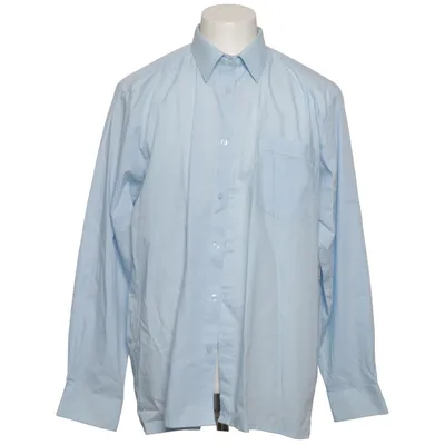 Shirt (Blauw) van Senator Katoen, Polyester