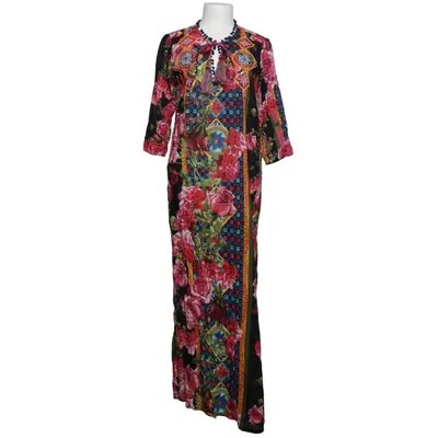 Kaftan (Zwart, Meerkleurig) van Antica Sartoria Katoen