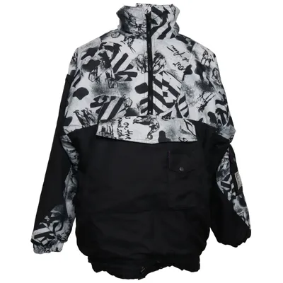 Anorak (Sort, Hvid, Lilla) fra Olympia
