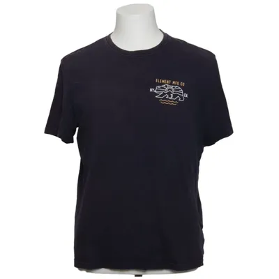 T-shirt (Zwart) van Element Katoen