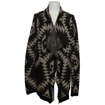 Cardigan (Zwart, Beige) van Blind Date Casual Acryl
