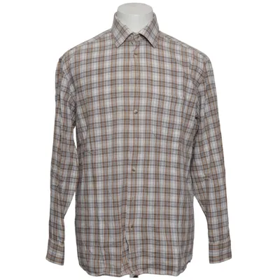 Flanellhemd (Beige, Blau, Weiß) von Club D'Amingo