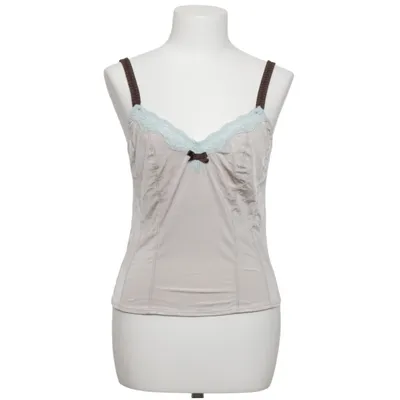 Tanktop  (Beige, Blå, Brun) fra Hechter Elastan, Polyamid