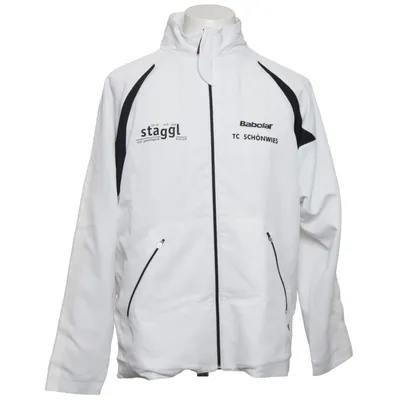 Trainingsjack (Wit, Zwart) van Babolat Polyester