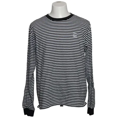 Långärmad t-shirt (Svart, Vit) från Obey Bomull