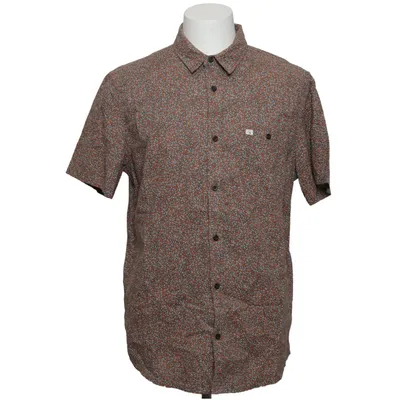 Chemise à manches courtes (Gris, Orange, Blanc) de Quiksilver Coton