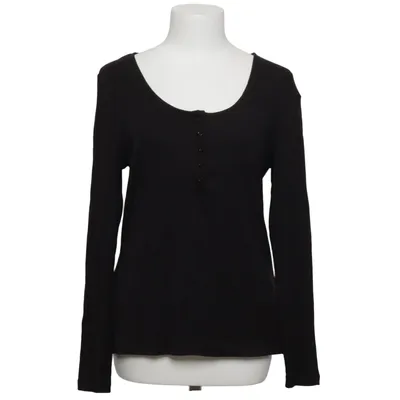Henley shirt (Grijs) van Esmara Katoen, Elastaan, Modal