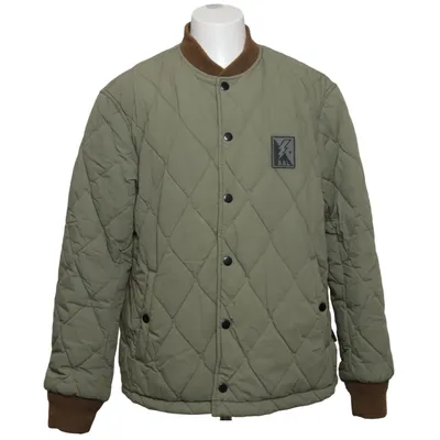 Bomber jacket (Green) from Diesel Cotton, Polyamide