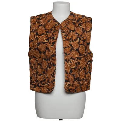 Gilet d'extérieur (Marron, Noir) de Sézane Coton, Lin, Polyester