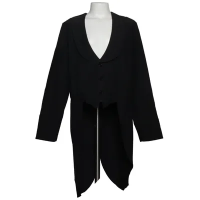 Veste queue de pie (Noir) de Orlob Karneval Polyester