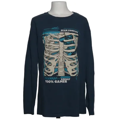 Lange mouwen shirt (Blauw) van Chapter Young Katoen