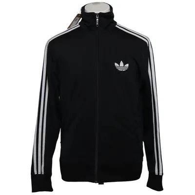 Sports jacket (Black, White) from Adidas Originals Polyester