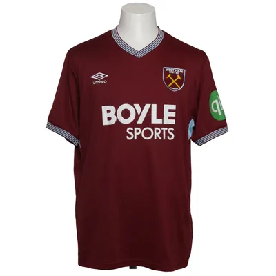 Fußball Trikot (Rot, Blau, Weiß) von Umbro Recyceltes Polyester