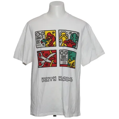 T-shirt (Vit, Flerfärgad) från Keith Haring Bomull