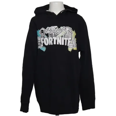 Sweat à capuche (Noir) de Fortnite Coton, Polyester