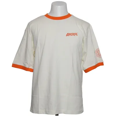 T-shirt (Blanc, Orange) de Aperol Coton biologique