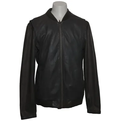 Lederjacke (Grau) von RVLT Revolution Leder