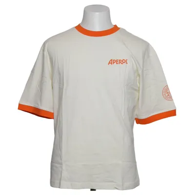 T-shirt (Blanc, Orange) de Aperol Coton biologique