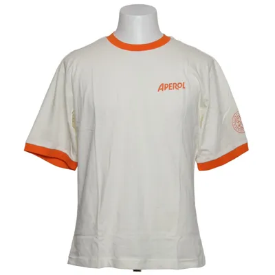 T-shirt (Blanc, Orange) de Aperol Coton biologique
