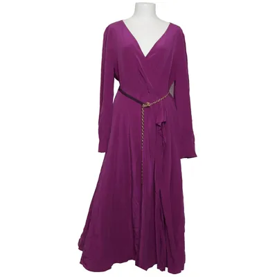 Robe portefeuille (Violet) de MaxMara Studio