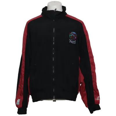 Træningsjakke (Sort, Rød) fra Logo Athletic Polyamid, Polyester