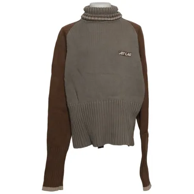 Turtleneck (Grå, Brun) fra Jetlag Bomuld