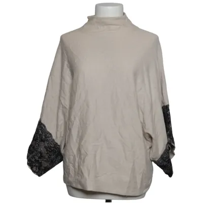 Turtleneck (Beige, Black) from Karen Millen Cashmere, Polyamide, Viscose, Wool