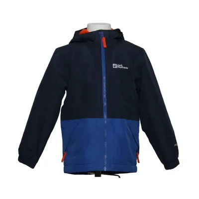 Outdoor jas (Blauw, Zwart, Oranje) van Jack Wolfskin Polyester