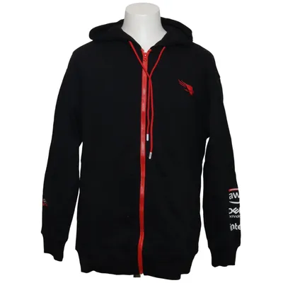 Kapuzenpullover (Schwarz) von Falcon Baumwolle