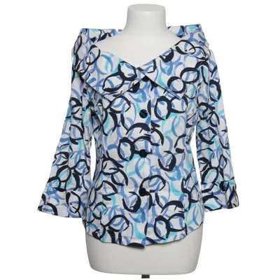 Shirt (Blauw, Wit, Meerkleurig) van Naracamicie Katoen, Elastaan