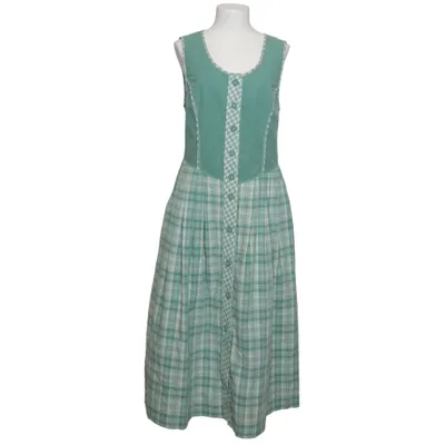 Dirndl (Grön, Vit) från Meico Bomull, Polyester