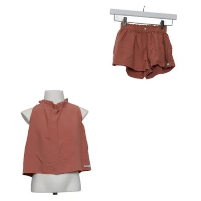 Set (Roze) van Donsje Linnen, Zijde, Viscose