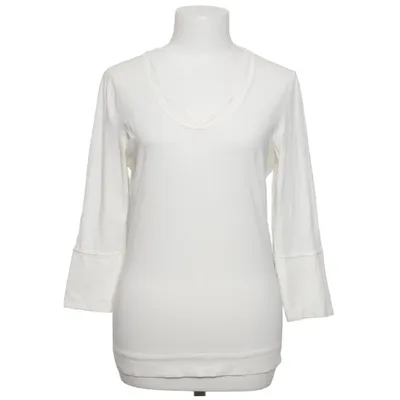 Lange mouwen shirt (Wit) van Strenesse Blue Katoen, Elastaan