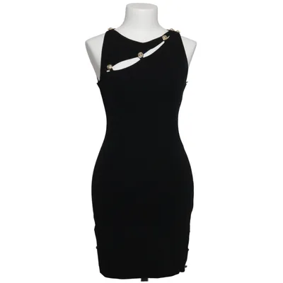 Robe (Noir) de Versus Versace Élasthane, Polyamide, Viscose