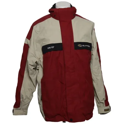 Ski jacket (Red, Beige) from Sunrise Polyester