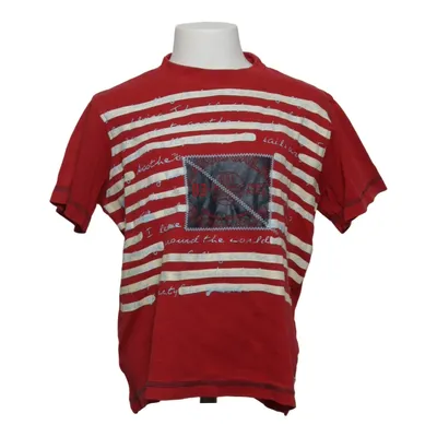 T-shirt (Rot, Weiß) von Power Kids Baumwolle