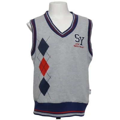 Slipover (Gray, Blue, Red) from King Cotton, Polyester