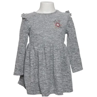 Kleid (Grau) von Happy Girls Club Elasthan, Polyester