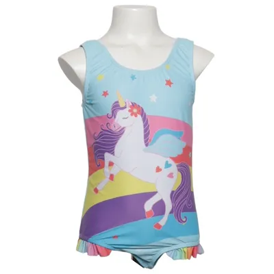 Swimsuit (Blue, Multicolored) from Infinity Kids Elastane, Polyester