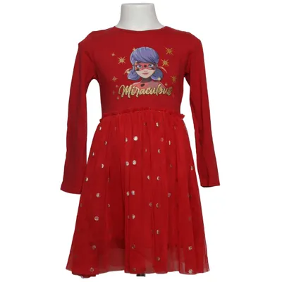 Robe (Rouge) de Miraculous Coton, Élasthane, Polyester