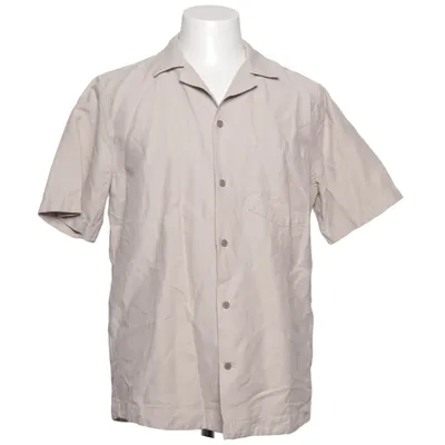 Korte mouwen shirt (Beige) van Armedangels Linnen, Organisch katoen, Gerecycled katoen, Tencel